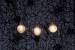 3 Suspensions LED coloris Transparent ZEN SBO3 002 LUISINA