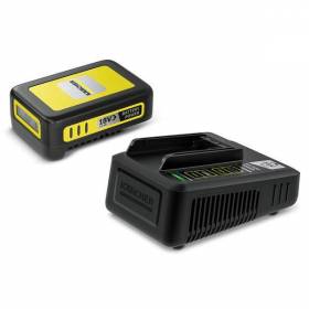 Les produits d'entretien et accessoires Set batterie 18V + chargeur rapide KARCHER - 24450620
